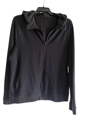 Lululemon City Sweat Full-Zip Hoodie Black Men’s L/XL Athletic Zip Up